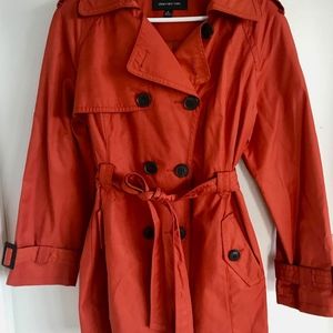 Jones New York Orange Trench